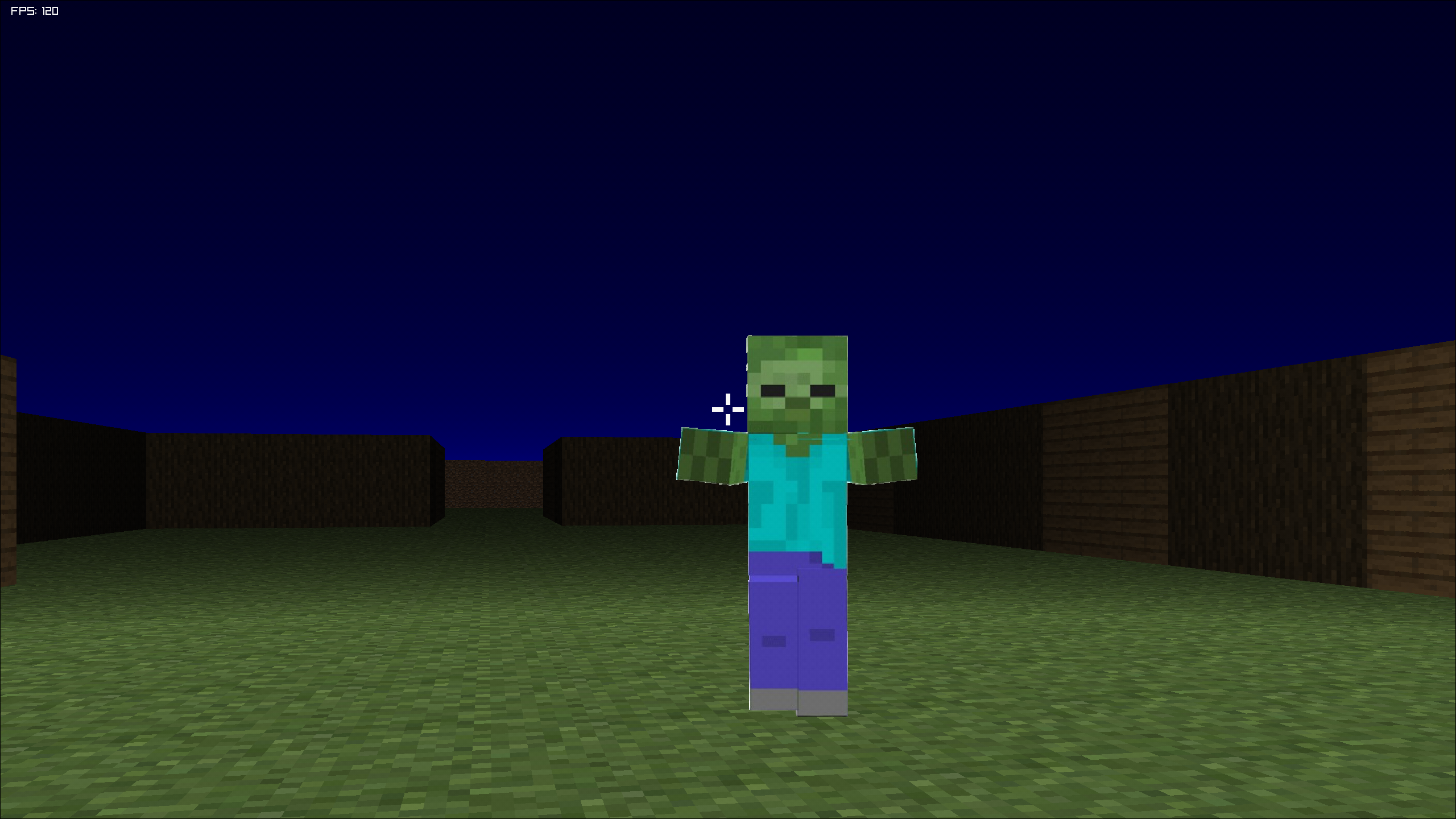 Zombie sprite chase